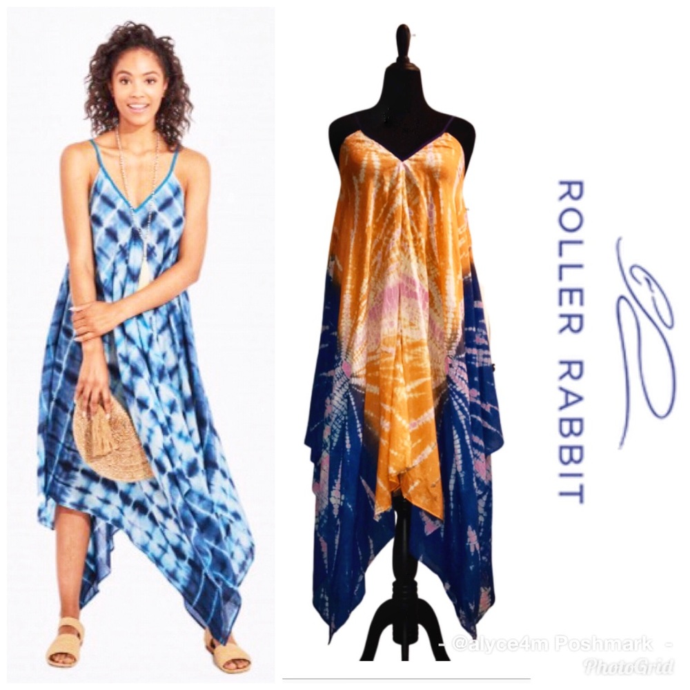 🦋 Roberta Roller Rabbit Tie Dye Scarf Dress 🦋